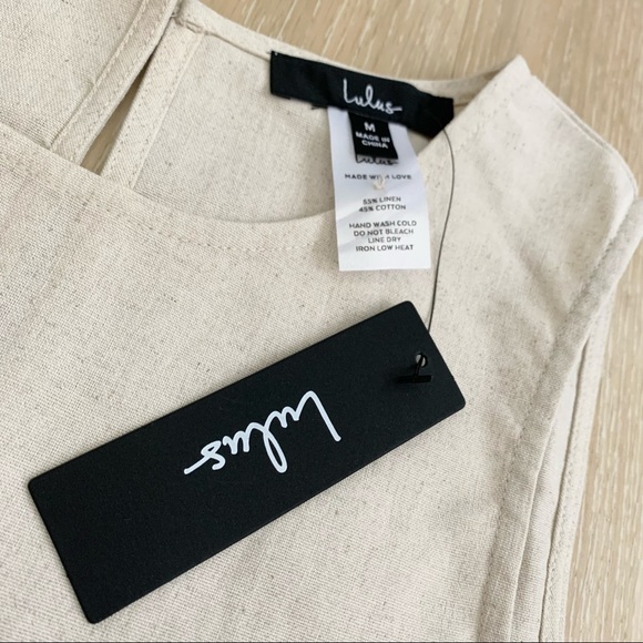 Lulus Straight to Style Beige Sleeveless Crop Top - Picture 2 of 16